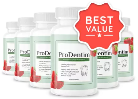 prodentim for gums and teeth maximum discounted bottels