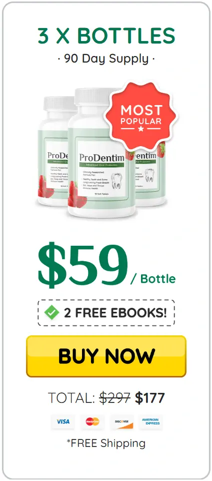 prodentin three bottles pack